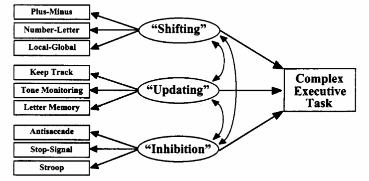 Latent Variable Model, Miyake et al. (2009)